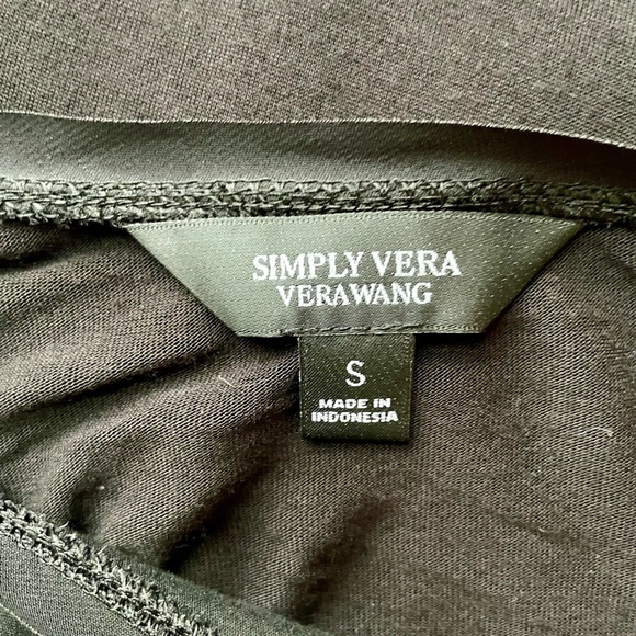 Simply Vera Wang Pleated Tee - Picture 7 of 7